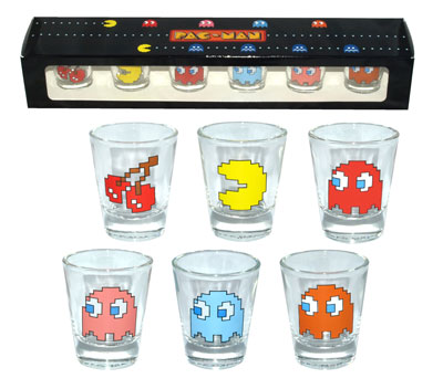 PAC-MAN Collectors' Shot Glass Set