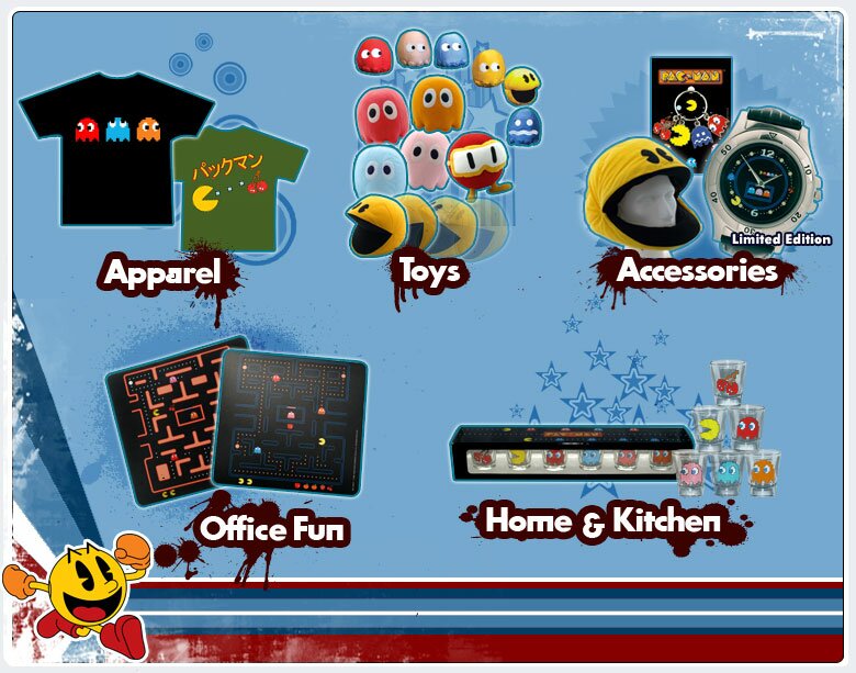 Shop categories: Apparel, Toys, Accessories, Home & Office